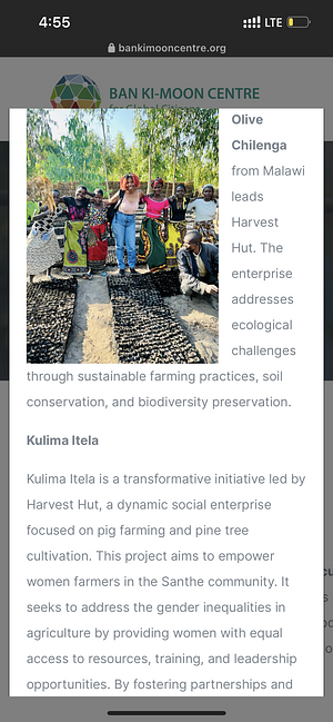 Our story at the Elevating the Voices of Women in Agriculture (EVWA) Changemakers 2023.