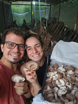 Karina and Thales agroforestry farmers