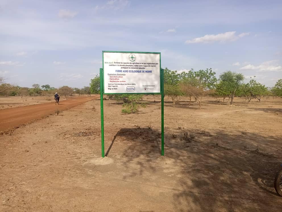 Une ferme pour des demonstrations des pratiques Agro Ecologiques