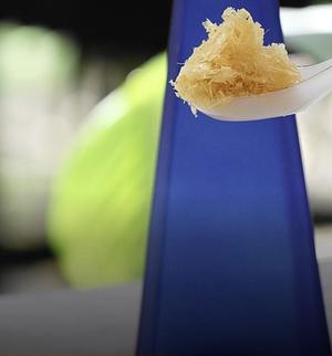 Mango was processed into mango flake and powder, sold as main ingredients for fiber and carotenoid source.