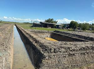 Ridge and furrow systems for agriculture in lowlands